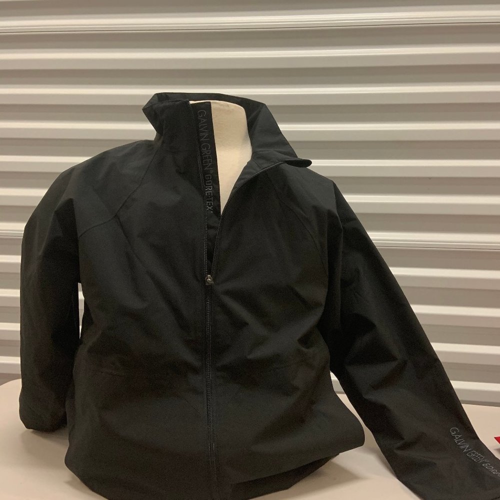 BLACK GALVIN GREEN GORETEX PERFORMANCE JACKET
